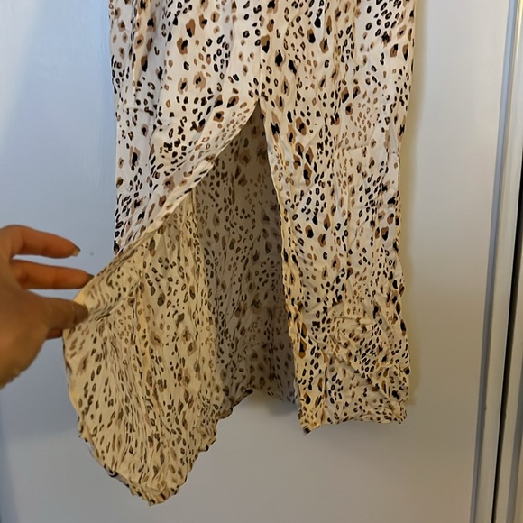 Sunrise Maxi Dress - Cheetah Print - XS- Saltwater Luxe - Picture 2 of 6
